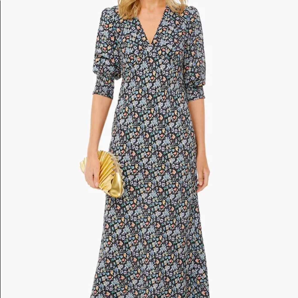 Rixo London Driving Miss Daisy Night Callie Dress size 6